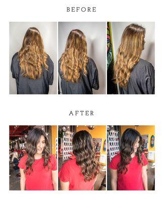 Shine color treatment