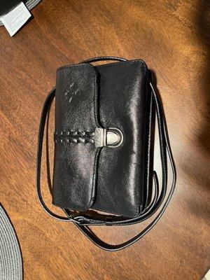 Leather Purse repaired by Dominic.