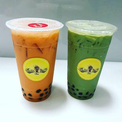 Refreshing bubble tea