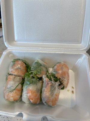 Summer rolls.