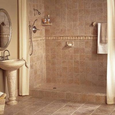 Master Bath walk-in shower