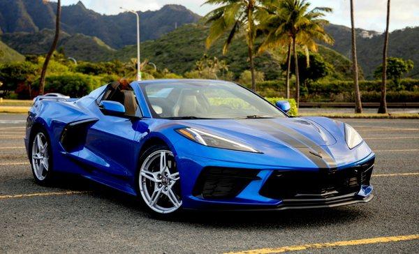 C8 mid-engine Z51 convertible Corvette