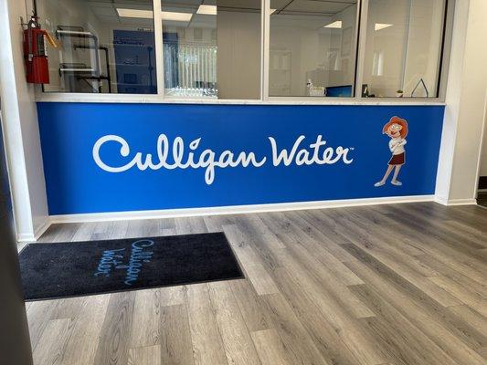 Front office at the Culligan Water of Hagerstown, MD