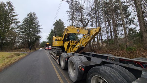 Excavation services.