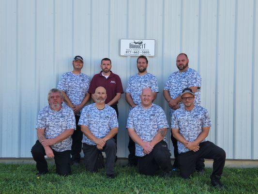 The Barrett Pest & Termite Services Crew