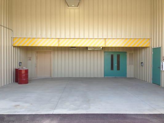 Montgomery Self Storage Features a Covered Loading Dock