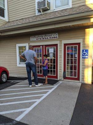 When there's a line at one of your favorite bakeries! I am glad that they are taking this step.