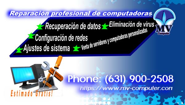 Reparación Profesional de Computadoras