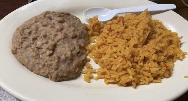 Arroz y frijoles