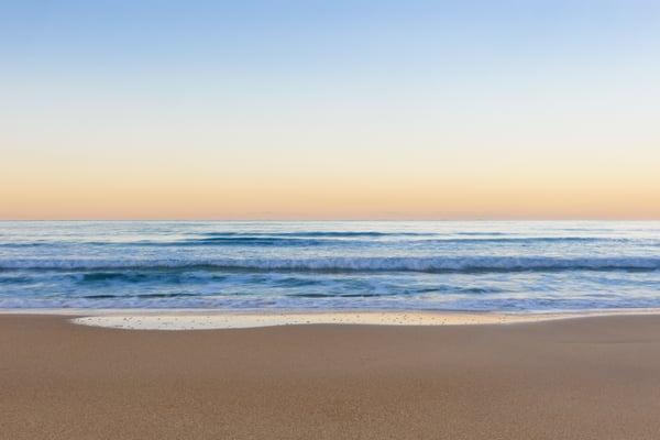 Sunrise on the Beach.