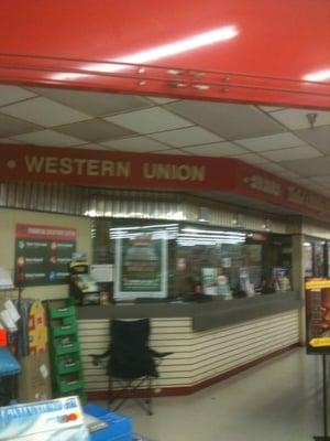 Food plus Western Union and Ace Express