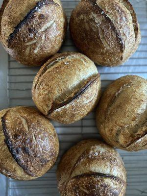 Garden Oregano, Pecan Pesto Sourdough