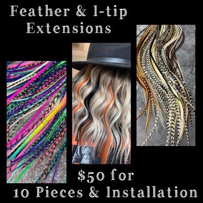 Feather & I-Tip micro link extensions