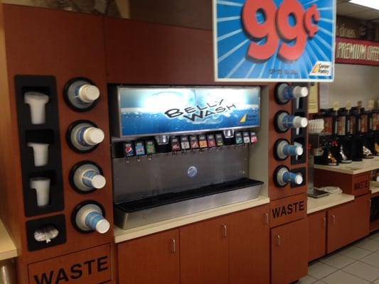 Belly Wash Fountain Drinks