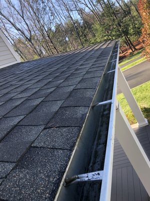 Gutters cleaned by Angel Painting and Cleaning