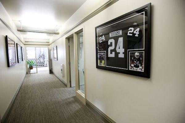 Hallway to Gym