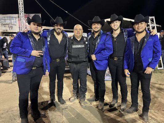 Artist that we did Security for an event Rodeo