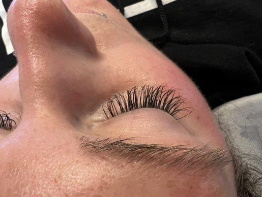 Classic lash extensions