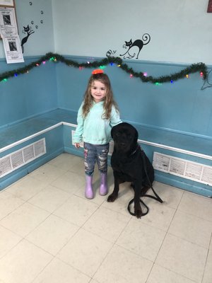 My daughter made a friend with another Rottweiler ,while there