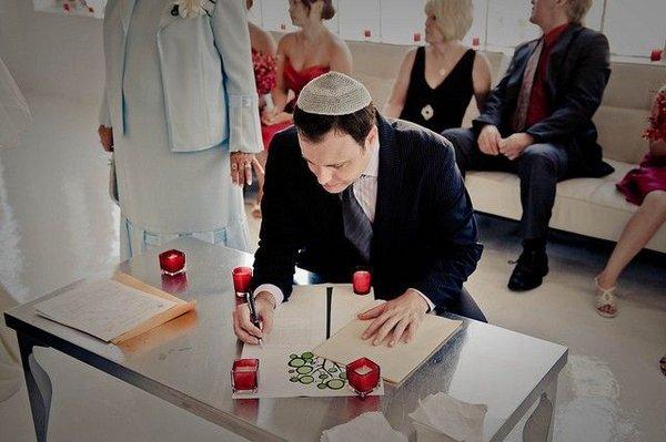 Ketubah Signing