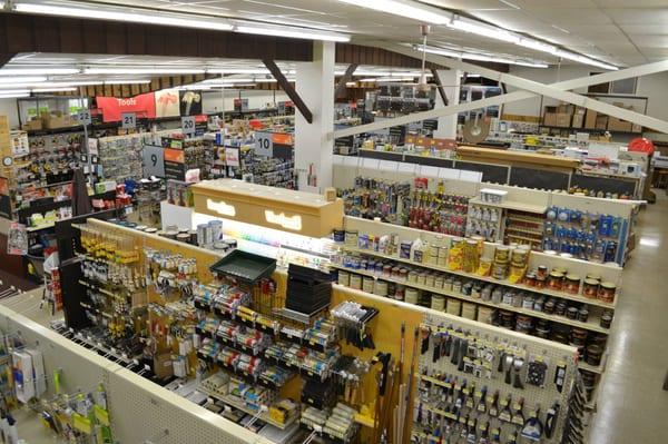 interior of Lakeland True Value & Lumber in Lake Tomahawk, WI