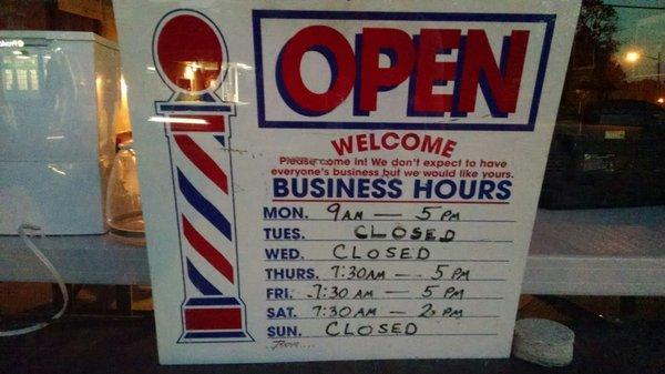 Business Hours