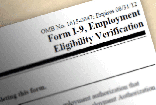 Form  I-9, Employment Eligibility Verification