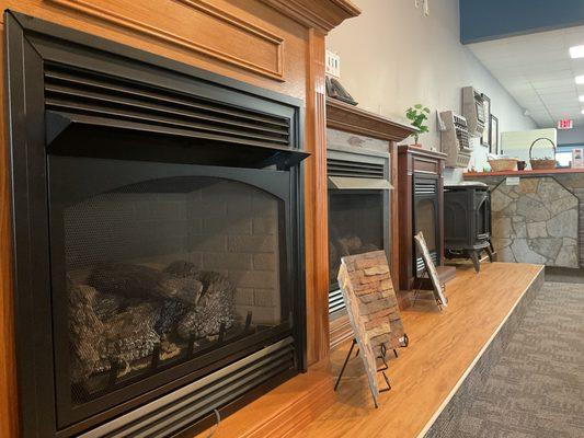 Vent-free fireplaces offer an easy solution for your cold spots.