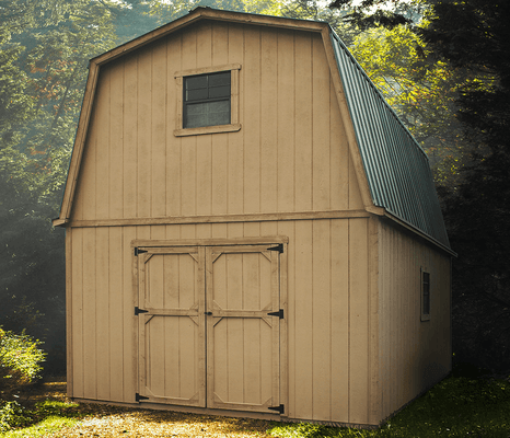 Barn With Attic Building