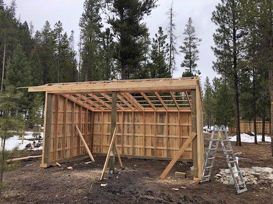 Pole Barn Framing