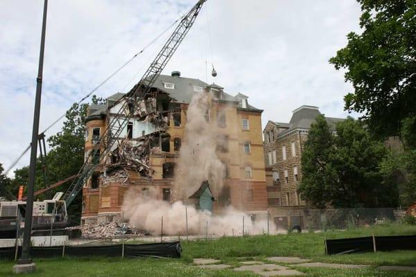 Demolition Topeka State Hospital