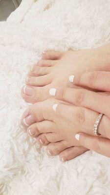 The best gel pedicure and gel manicure ever!