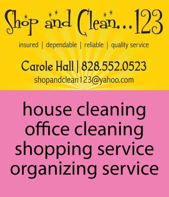 Shop and Clean 123