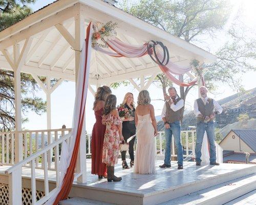 Wedding at Historic Gold Hill Hotel