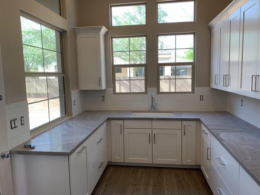 Beautiful backsplash we done for our lovely customers