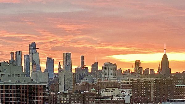 Morning Magic. The Skyline View To Share To See. The Floor 8 Multifuction Space.