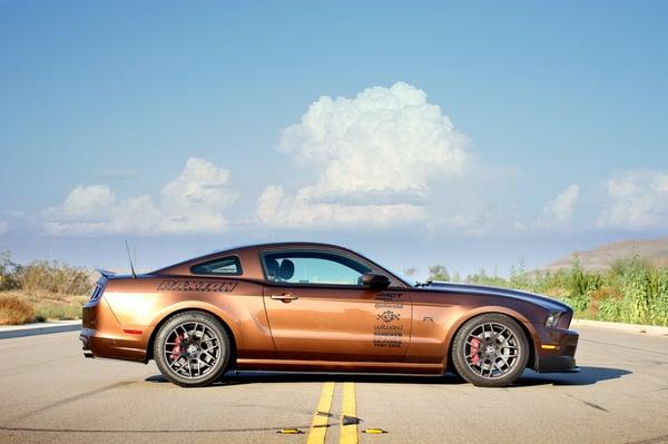 My Ford Mustang built and painted by Infinite Auto Design.