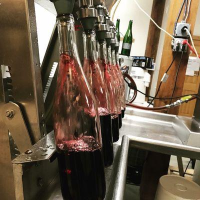 Bottling process.         Copied from their Facebook page.