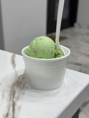 Pistachio Almond Free Ice Cream