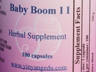 Baby Boom II-formulated by Jin Fang in 1992 for women who suffered from infertility.