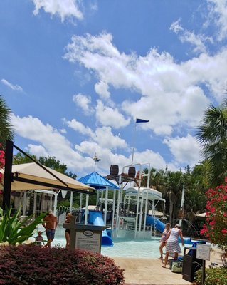 Water park at the Welcome Center