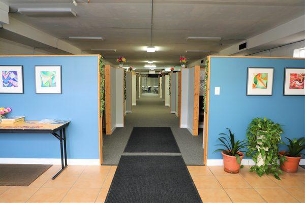 The Hallway for the JGE Business Center