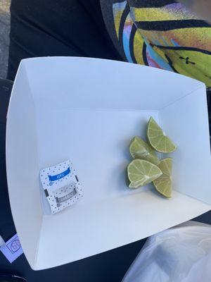 They were stingy with the limes tho lol