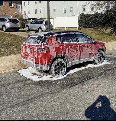 Foam bath