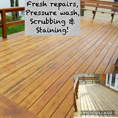 Before & After - Deck Restoration