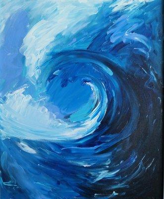 The Wave  16 x 20