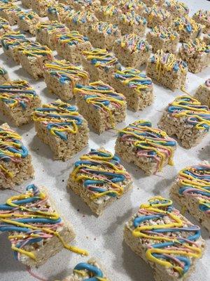 Elementary school field day Rice Crispies Treats