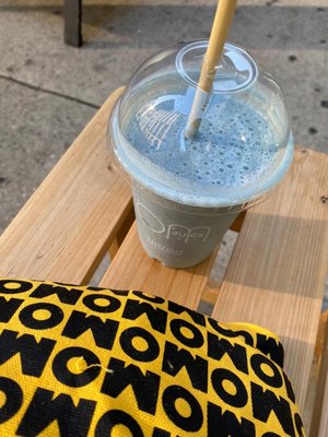 Deep blue smoothie