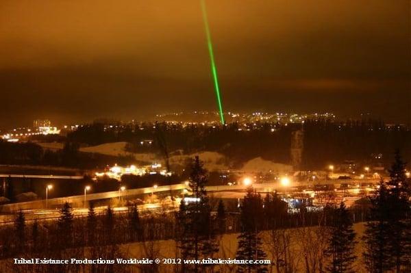 High Power Sky Laser Show Rental Services By Tribal Existance Productions Worldwide