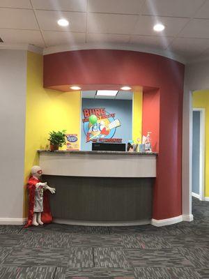 Reception area